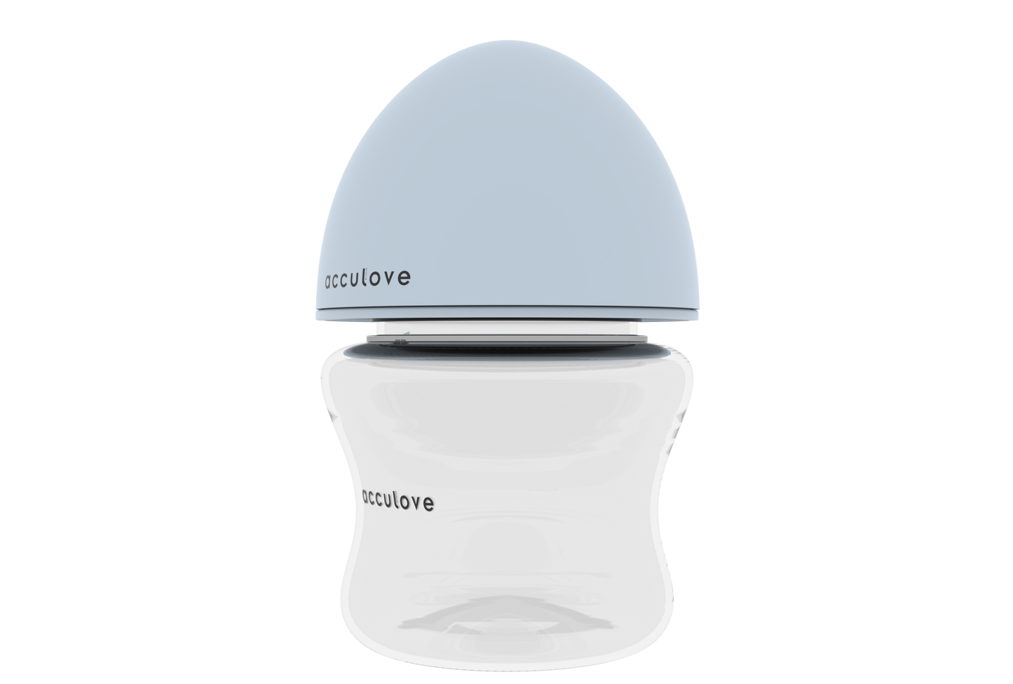 Acculove Anti Colic Baby Bottles 8oz with M Flow Rate Nipples for 3-6 Months, MM104A