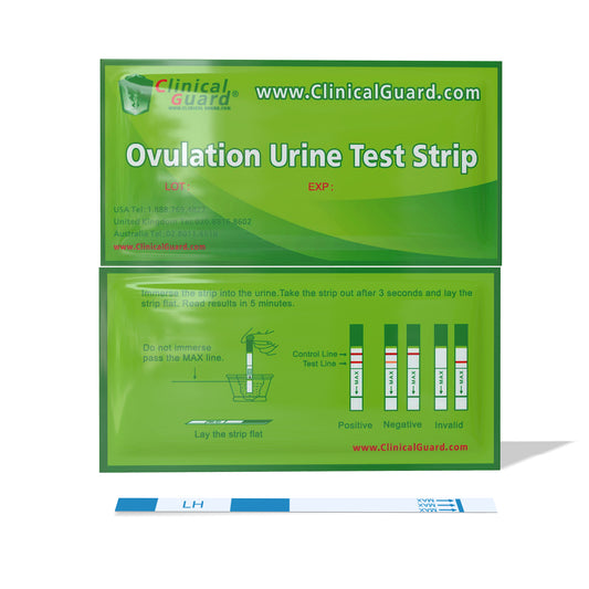 Clinical Guard Urine Test Strips Ovulation 1