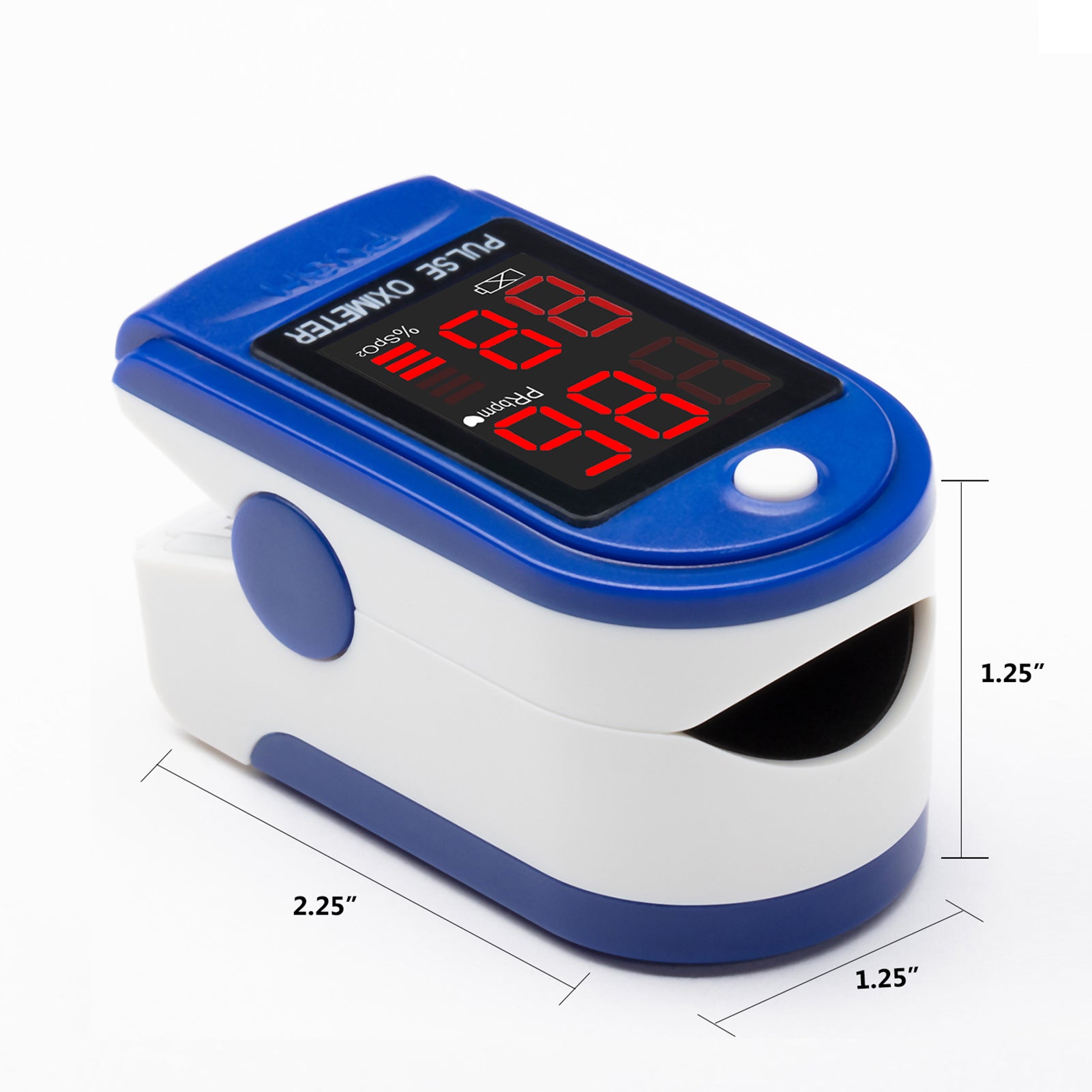 Finger Pulse Oximeter Clinical Guard 50DL Image 3 - Dimensions