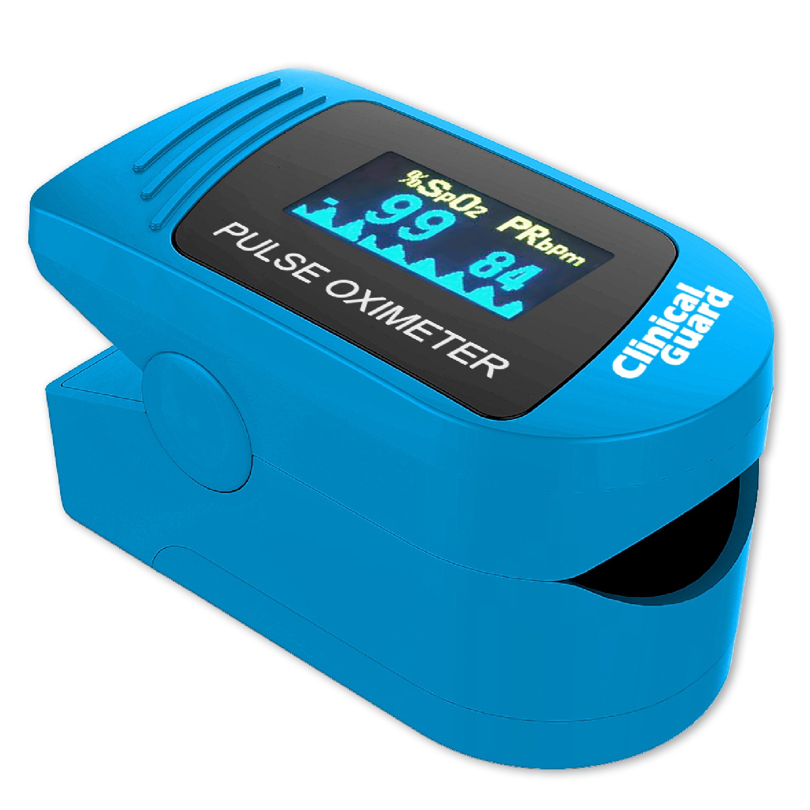 Finger Pulse Oximeter Clinical Guard 500S Blue