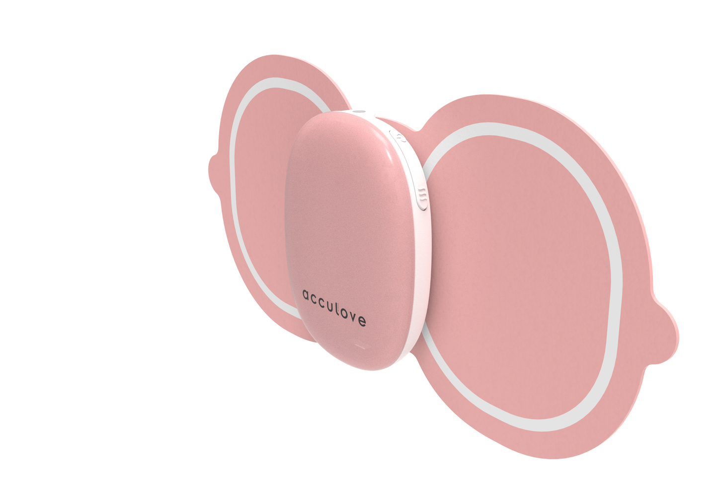 Acculove  Heating TENS Unit for Pain Relief, Wireless Muscle Stimulator with Remote Controller, Portable Rechargeable Massager