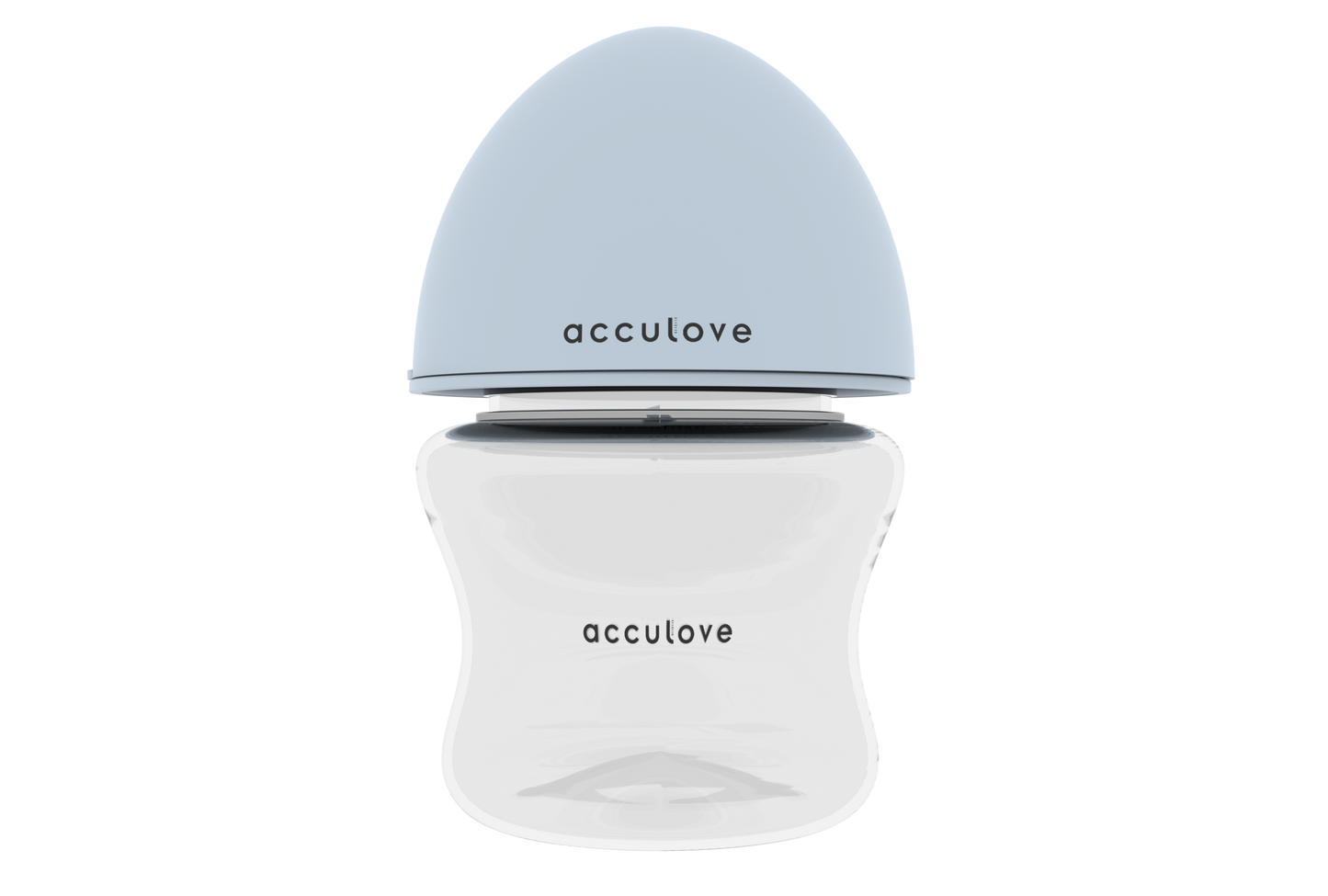 Acculove Anti Colic Baby Bottles 8oz with M Flow Rate Nipples for 3-6 Months, MM104A